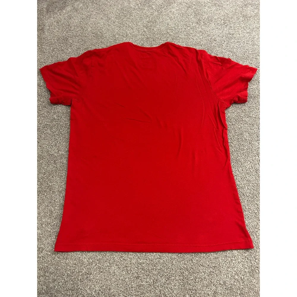 Vintage Polo Ralph Lauren TShirt Mens M Red Excellent Short Sleeve Pony Logo Tee